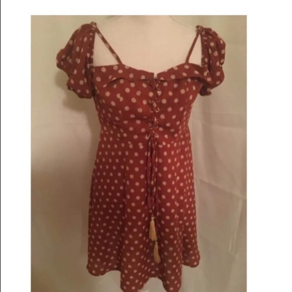 HAUTE ROGUE BOHO DRESS SIZE MEDIUM - Picture 2 of 8